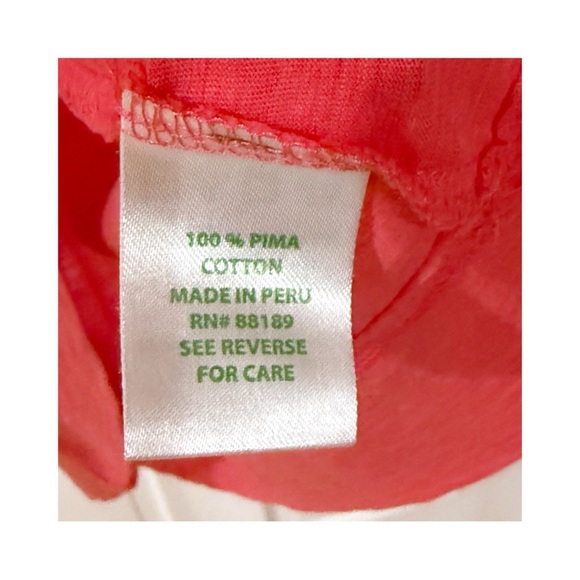 Lilly Pulitzer Cassie Slub Knit Pima Cotton Pullover Dress Ted Sz S Ret $88 - Picture 4 of 6